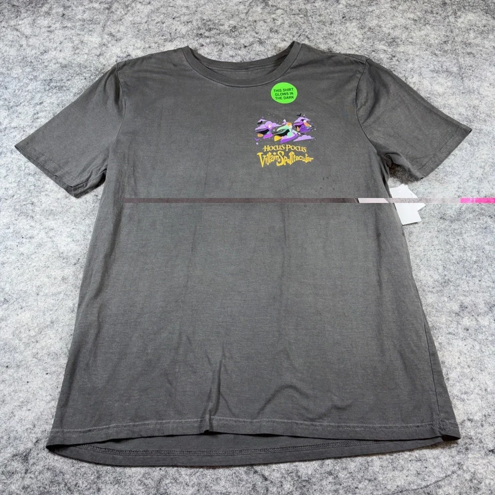 Disney Hocus‎ Pocus Villain Spelltacular Glow Shirt Medium Magic Kingdom 2025